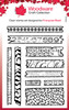 Woodware Clear Stamp 4"X6"-Singles Scrap Washi FRS930