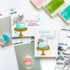 Pinkfresh Studio Clear Stamp Set 4"X6"-Celebrate In Style PF133521