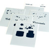 Pinkfresh Studio Stencils 4.25"X5.25" 5/Pkg-Celebrate In Style Layering PF133721 - 736952872852