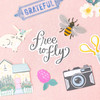 3 Pack - Maggie Holmes Parasol Ephemera Cardstock Die-Cuts 40/Pkg-Icons, Cardstock & Vellum W/Gold Foil - MH013899 3 Pack - Maggie Holmes Parasol Ephemera Cardstock Die-Cuts 40/Pkg-Icons, Cardstock & Vellum W/Gold Foil - MH013899