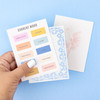 3 Pack - Maggie Holmes Parasol Notecard Pad 40/Pkg-3"X4" - MH013908