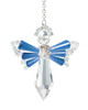 2 Pack Solid Oak Birthstone Angel Crystal Suncatcher Ornament Kit-September/Sapphire -BSA-009