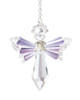 2 Pack Solid Oak Birthstone Angel Crystal Suncatcher Ornament Kit-June/Pink Alexandrite BSA-006