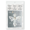 Solid Oak Birthstone Angel Crystal Suncatcher Ornament Kit-April/Diamond - BSA-004 - 845227053091