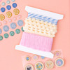 Maggie Holmes Parasol Embellishment Mix 72/Pkg-Buttons, Dots, Ribbon & Twine - MH013909 Maggie Holmes Parasol Embellishment Mix 72/Pkg-Buttons, Dots, Ribbon & Twine - MH013909