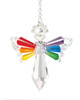 Solid Oak Birthstone Angel Crystal Suncatcher Ornament Kit-Rainbow - BSA-013