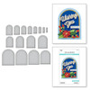 Spellbinders Etched Dies-Essential Arches - S5526