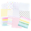 PinkFresh Studio Double-Sided Paper Pack 12"X12" 12/Pkg-Delightful, 12 Designs/1 Each PFDE7622