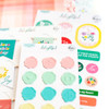 PinkFresh Puffy Seal Stickers-Delightful PFDE9722