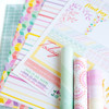2 Pack PinkFresh Studio Double-Sided Paper Pack 6"X6" 24/Pkg-Delightful PFDE8922