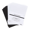 3 Pack - Spellbinders Glitter Foam Sheets 8.5"X11" 10/Pkg-Black & White - SCS172 - 812062036428
