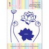 Dress My Craft Basic Designer Dies-Lotus Flower & Buds DMCD5280 - 194186013630