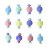 6 Pack Buttons Galore Christmas Themed Buttons-Hard Candy 12/Pkg CBTP-4836