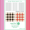 Waffle Flower Stencil-Stripe Plaids Trio WFS064