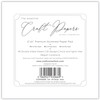 Craft Consortium Double-Sided Paper Pad 6"X6" 40/Pkg-Ink Drops Rose, 20 Designs CPAD022B