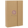 Prima Memory Hardware Chipboard Album 8"X5.5"X2.5"-Magnetic Folio Slim W/8 Pages 998691