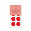 Sweetshop Icing Decoration-Red Roses, 8 Pieces 34016339 - 718813176491