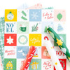 PinkFresh Studio Double-Sided Paper Pack 12"X12" 12/Pkg-Happy Holidays, 12 Designs/1 Each PFHP0122
