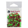 Buttons Galore AB Half Pearlz-Christmas Gala - HALFPRLZ-213 - 840934076258