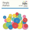 Color Vibe Buttons 24/Pkg-Summer CV19027 - 810079988495