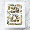 Pinkfresh Studio Stencils 4"X9" 6/Pkg-Pears & Pomegranates Layering PF162522