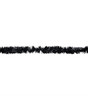 Idea-Ology Black Tinsel Trimmings 4yd-Halloween TH94253