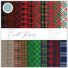 2 Pack - Craft Consortium Double-Sided Paper Pad 6"X6" 40/Pkg-Tartan, 20 Designs - CPAD023B - 5060921930904