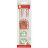 8 Pack Candy Decorations 5/Pkg-Gingerbread Door & Windows W5813 - 070896658135
