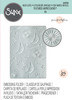 2 Pack Sizzix Multi-Level Textured Impressions Embossing Folder-Moon Light By Jennifer Ogborn 666036 - 630454282396