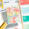 Pinkfresh Studio Stencils 4.25"X5.25" 5/Pkg-Holiday City View Layering - PF175922