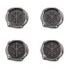 2 Pack - Idea-Ology Metal Shape Seals 4/Pkg-Christmas - TH94293 2 Pack - Idea-Ology Metal Shape Seals 4/Pkg-Christmas - TH94293