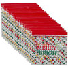 3 Pack Wilton Resealable Treat Bags 20/Pkg-Merry & Bright -W1010542