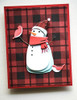 Memory Box Dies-Tall Bundled Snowman MB94683