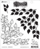 Dyan Reaveley's Dylusions Cling Stamp Collection-Leaf Me Be DYR81692 - 789541081692