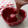 Non-Stick Fluted Cake Pan-Heart W7961
