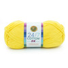 Lion Brand 24/7 Cotton DK Yarn-Lemon Drop 769-157 - 023032112497