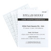 Spellbinders Card Shoppe Essentials Foam Squares Mix-White, 1mm - SCS267 - 812062030617