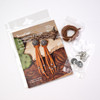 TierraCast Jewelry Making Kit-Long Horn Fringe Earrings SP695300 - 841537102658