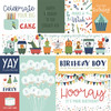 25 Pack A Birthday Wish Boy Double-Sided Cardstock 12"X12"-Multi Journaling Cards BWB297-12
