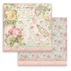 2 Pack Stamperia Double-Sided Paper Pad 8"X8" 10/Pkg-Rose Parfum, 10 Designs/1 Each SBBS73