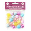 CousinDIY Bubblegum Bead 20mm 20/Pkg-Bright Multi - 40002176 - 191648126495
