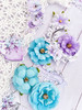 3 Pack Prima Marketing Mulberry Paper Flowers-Watercolor Dreams/Aquarelle Dreams P659684