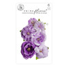 3 Pack Prima Marketing Mulberry Paper Flowers-Passion/Aquarelle Dreams P659677 - 655350659677
