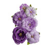 3 Pack Prima Marketing Mulberry Paper Flowers-Passion/Aquarelle Dreams P659677