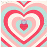 10 Pack Love Notes Double-Sided Cardstock 12"X12"-Love Notes, W/Foil Details LONO12-99322