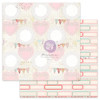 10 Pack Love Notes Double-Sided Cardstock 12"X12"-Sweet Laces, W/Foil Details LONO12-99261 - 655350999261