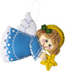 Bucilla Felt Ornaments Applique Kit Set Of 6-Holiday Favorites 89577E