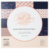 Craft Perfect Mixed Card Pack 6"X6" 24/Pkg-Coral Skies MCP6X6-9388E - 818569023886