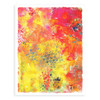 Stampendous Quick Card Backgrounds-Yellow & Green Splash QC001