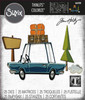 Sizzix Thinlits Dies By Tim Holtz 25/Pkg-Road Trip 666288 - 630454285038